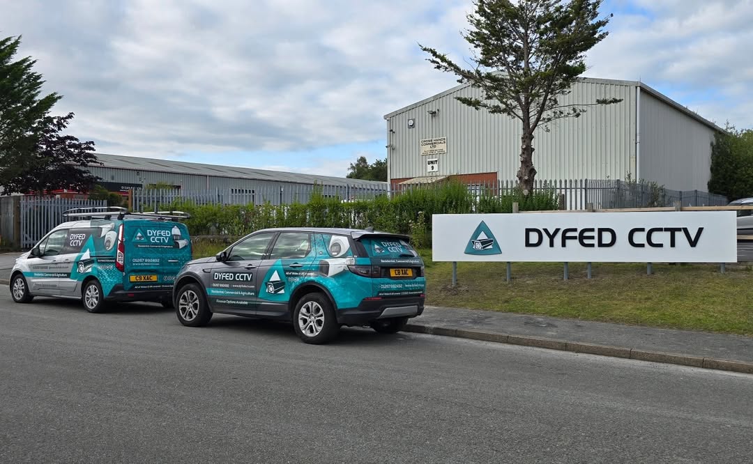 Dyfed CCTV corporate sign