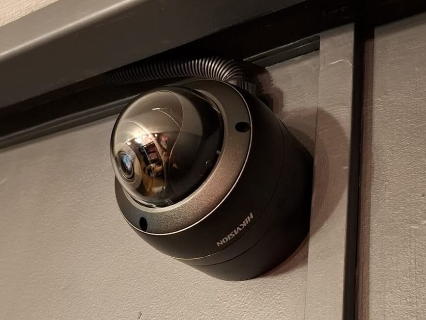 CCTV camera installation by Dyfed CCTV — project 19