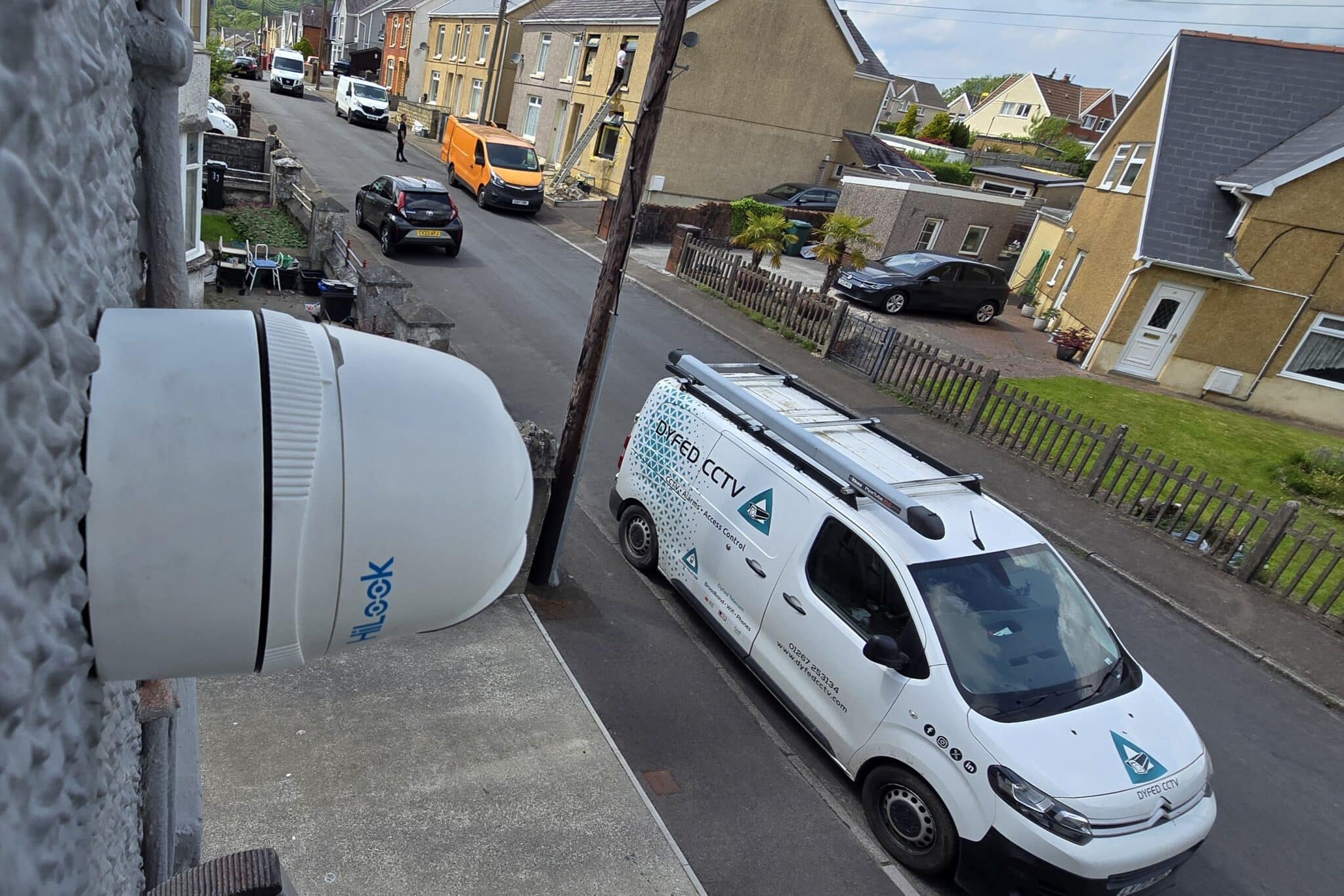 CCTV camera installation by Dyfed CCTV — project 11